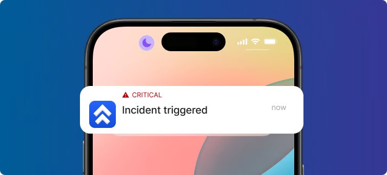 Spike mobile app showing incident alerts