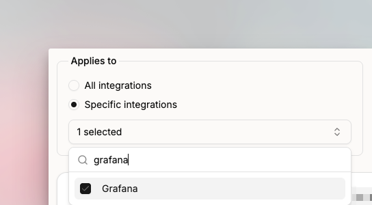 Selecting an integration for Title Remapper